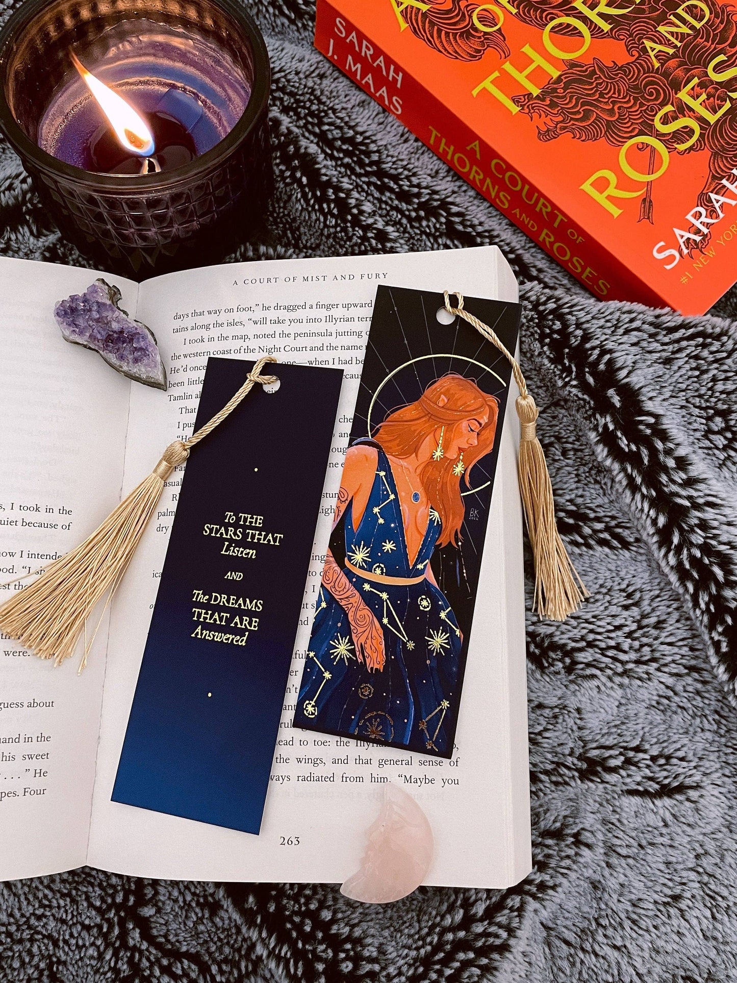 The Starlit High Lady *Gold Foil* Bookmark