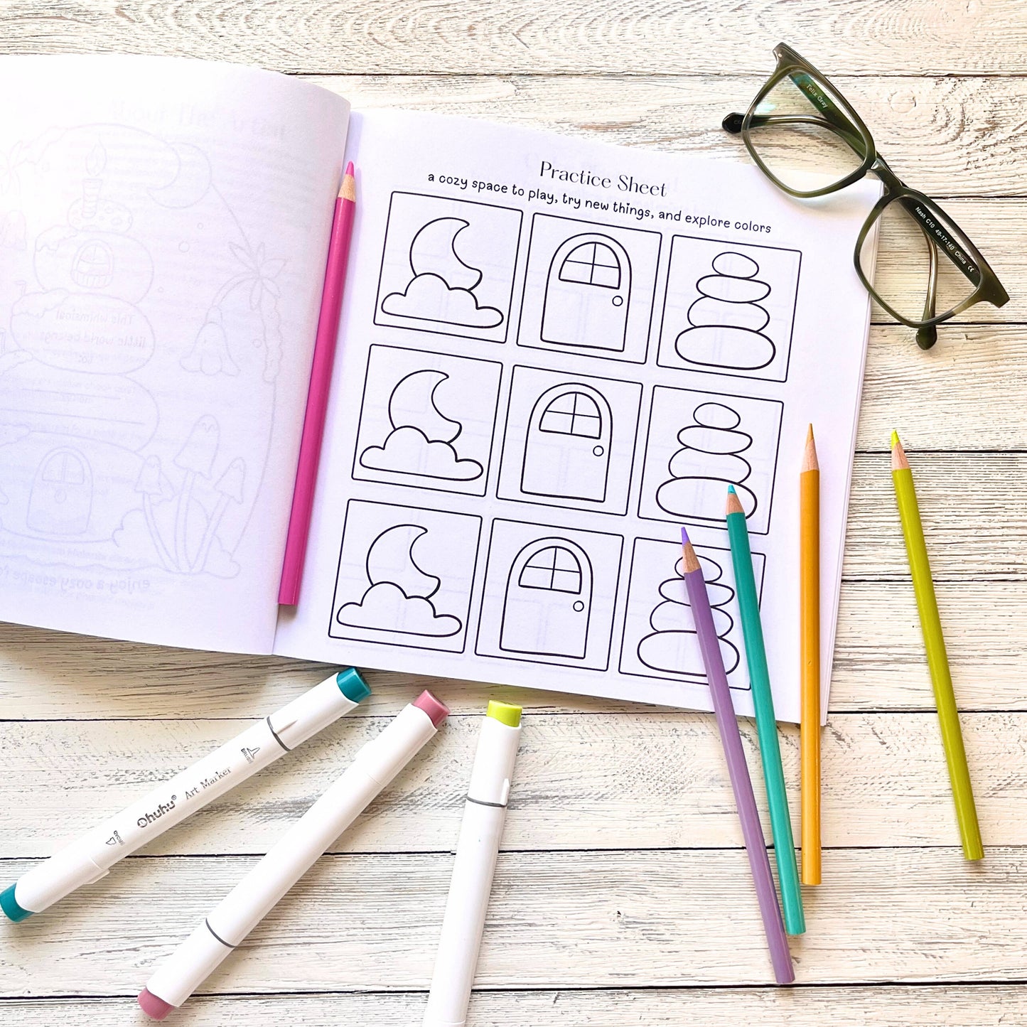 Charming Escape Coloring Book For Adults, Teens, + Kids