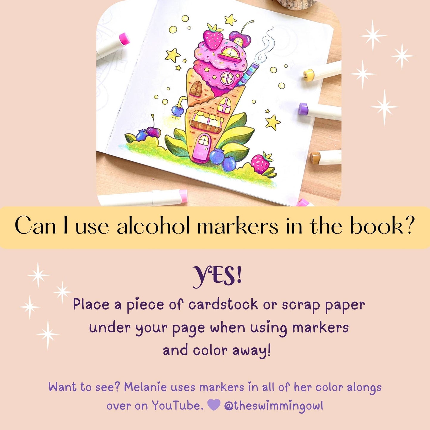 Charming Escape Coloring Book For Adults, Teens, + Kids