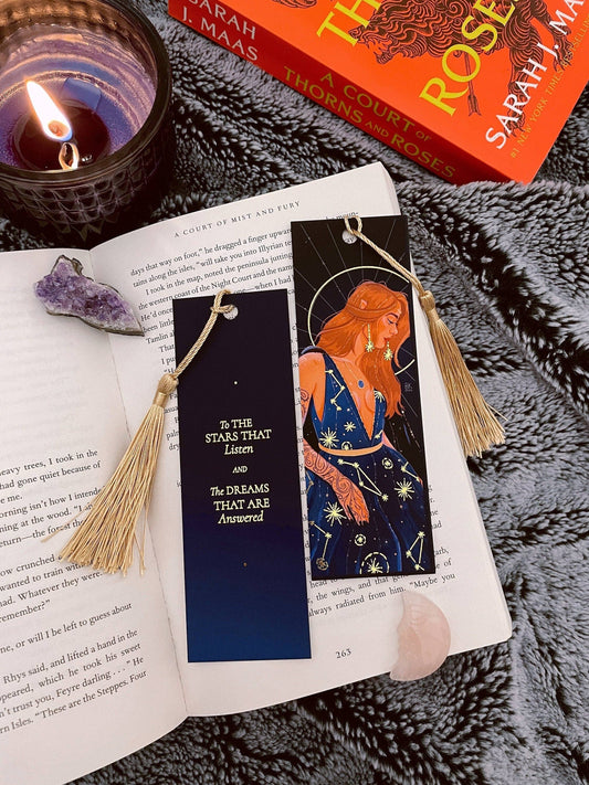 The Starlit High Lady *Gold Foil* Bookmark