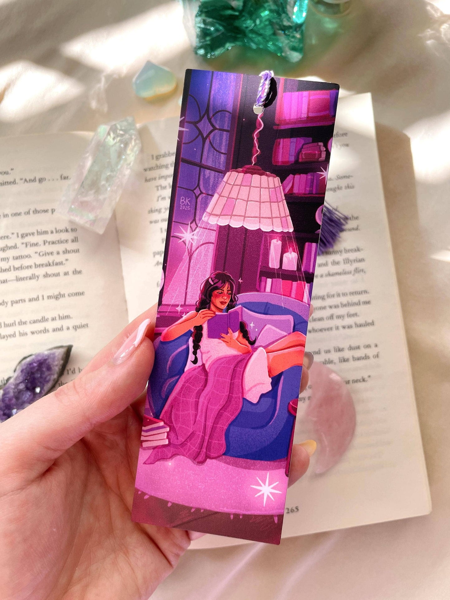 Cozy Reading Nook Bookmark