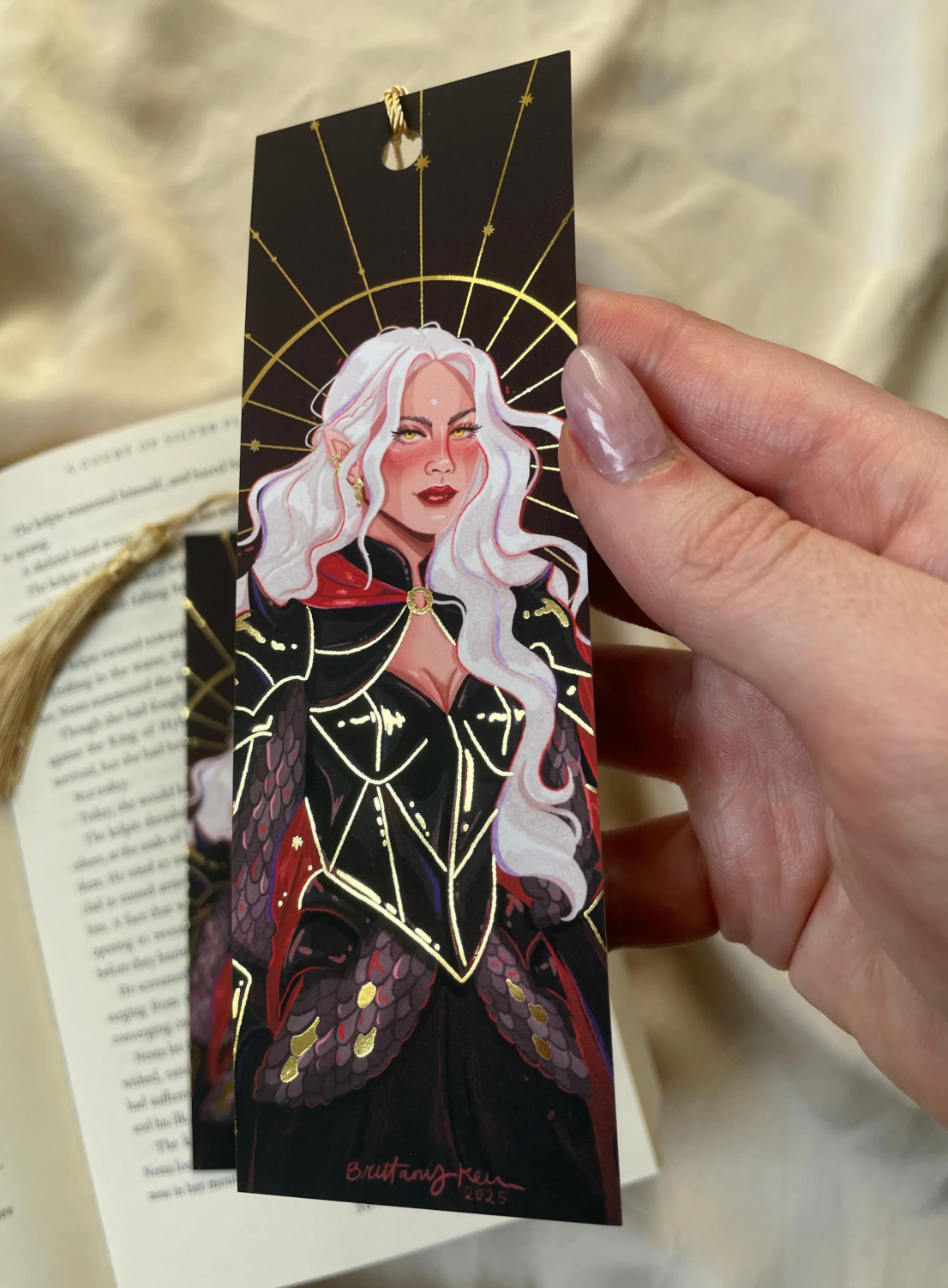 The Witchling Gold Foil Bookmark
